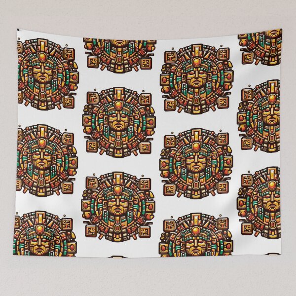 Item preview, ancient gold face designed and sold by sendalunar.