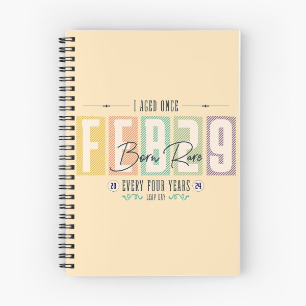 Item preview, February 29 Leap Day Birthday. I Aged Once Every Four Years. designed and sold by Ninety9Secrets.