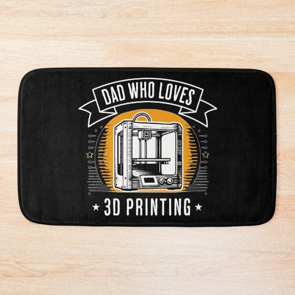 Item preview, Dad Who Loves 3D Printing designed and sold by BadAttitudeTees.