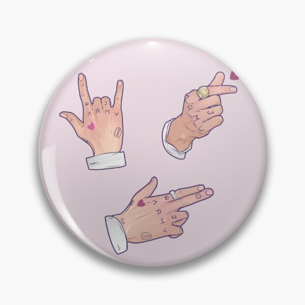 Artikelvorschau, JK Tattoos und Fingerherz entworfen und verkauft von illhustration.
