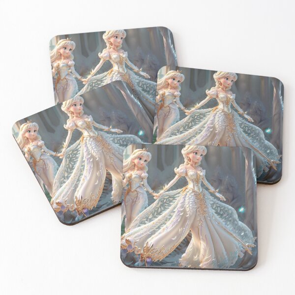 Item preview, Cinderella is a beautiful young woman with long, flowing brown hair and big, blue eyes.  designed and sold by YasminYANNI.