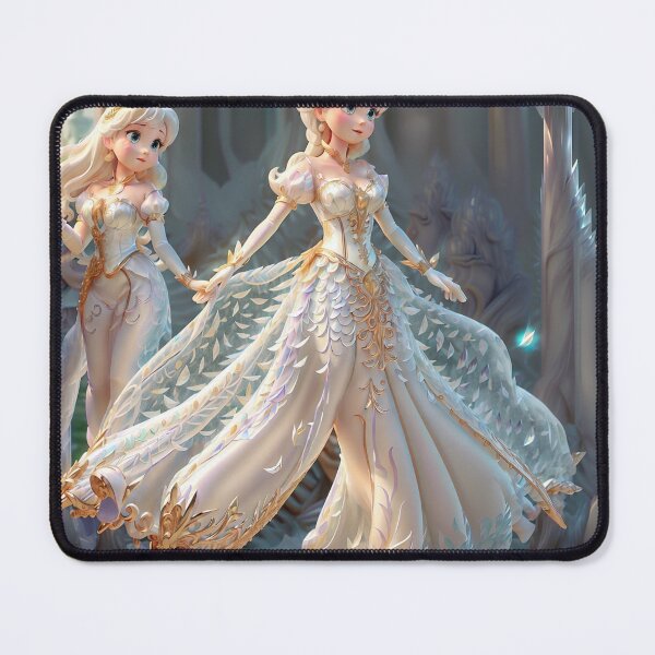 Item preview, Cinderella is a beautiful young woman with long, flowing brown hair and big, blue eyes.  designed and sold by YasminYANNI.