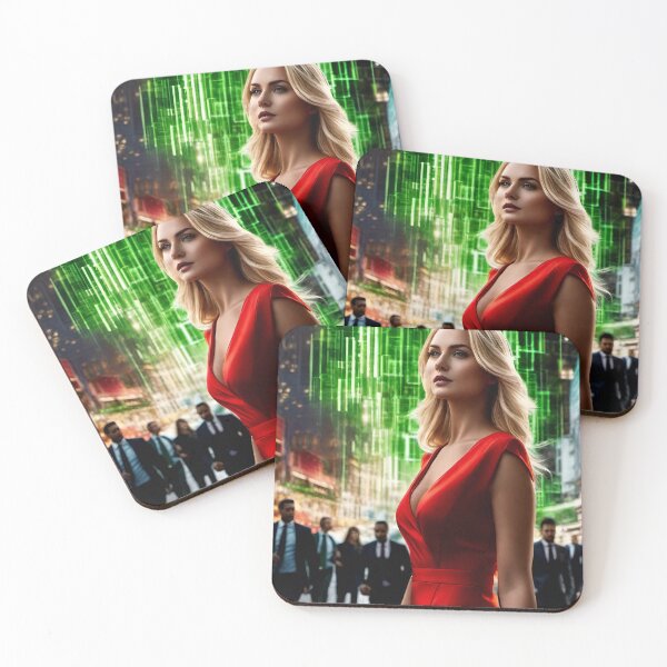 Item preview, Woman in Red designed and sold by MatrixTattoo.