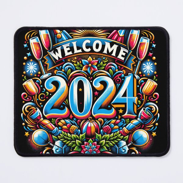 Item preview, Celestial Elegance: New Year 2024 designed and sold by ybaltaci.