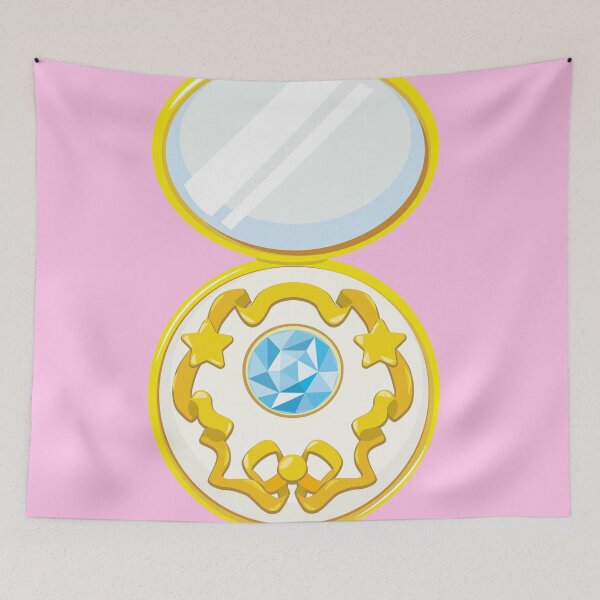 Item preview, gold open star mirror, sailor moon designed and sold by yessebel.