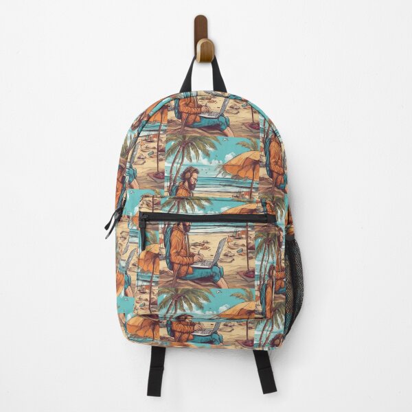 Item preview, Beachside Digital Nomad- Work and Wander designed and sold by Artisticanvas.