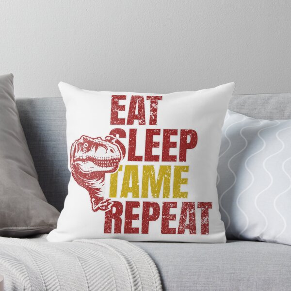 Item preview, Eat, Sleep, Tame, Repeat - Survival Gamer Life Cycle designed and sold by QuirkPrint.