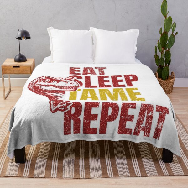 Item preview, Eat, Sleep, Tame, Repeat - Survival Gamer Life Cycle designed and sold by QuirkPrint.