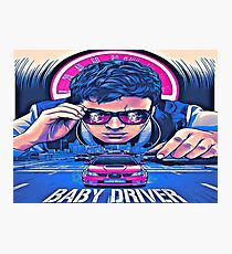 Baby Bad Boy Driver Photographic Print