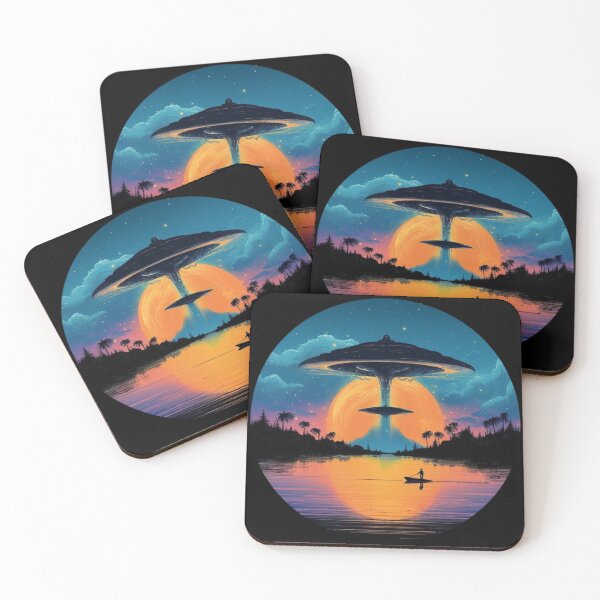 Item preview, Lake View UFO Abduction designed and sold by House of Hartz by: Dominique11.