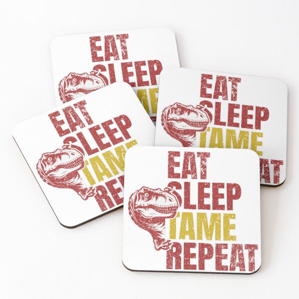 Item preview, Eat, Sleep, Tame, Repeat - Survival Gamer Life Cycle designed and sold by QuirkPrint.