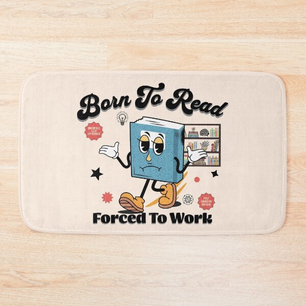 Item preview, Librarian And Book Lover. Born To Read, Forced To Work. designed and sold by Ninety9Secrets.