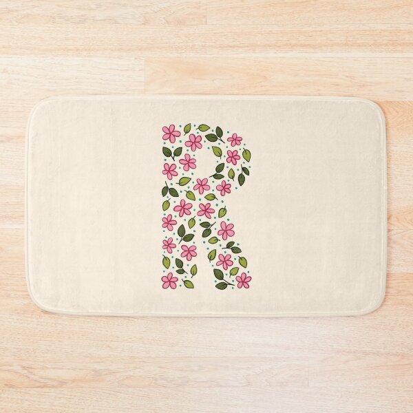 Item preview, Floral Monogram Letter R designed and sold by srsig designs.