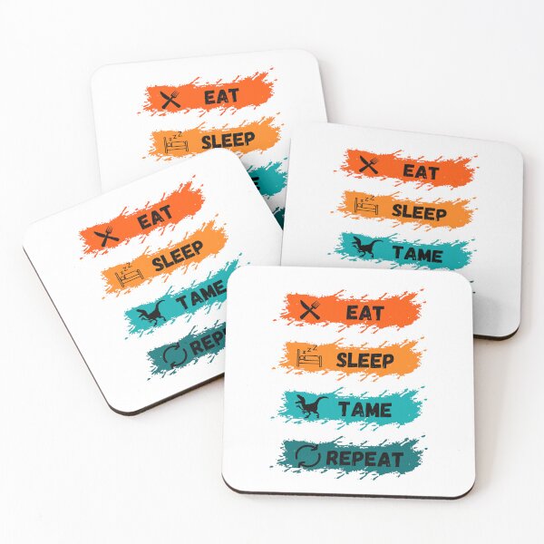 Item preview, eat sleep tame repeat designed and sold by MJOSTORE.