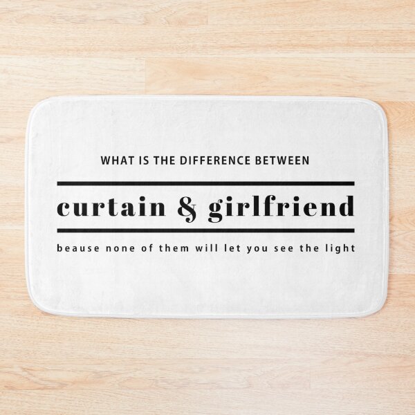 Item preview, a curtain and a girlfriend designed and sold by iamjus1.