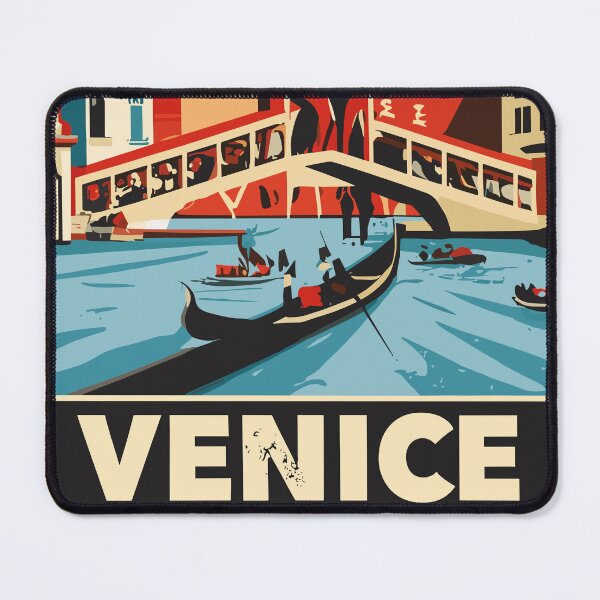 Item preview, Vintage Poster: Canal Grande in Venice designed and sold by Delemore Art.