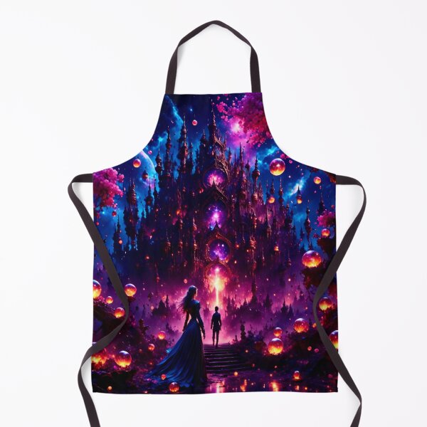 Item preview, Anywhere you go art fantasy castle pink purple designed and sold by FantasyJo.