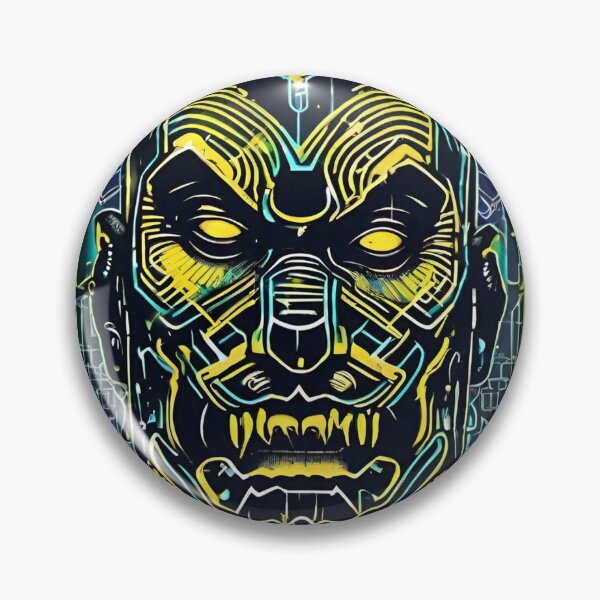 Item preview, Neon Digital Demon designed and sold by MatrixTattoo.