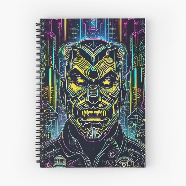 Item preview, Neon Digital Demon designed and sold by MatrixTattoo.