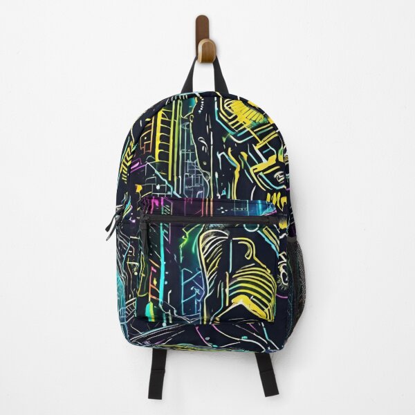 Item preview, Neon Digital Demon designed and sold by MatrixTattoo.