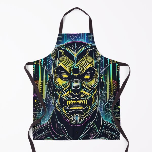 Item preview, Neon Digital Demon designed and sold by MatrixTattoo.