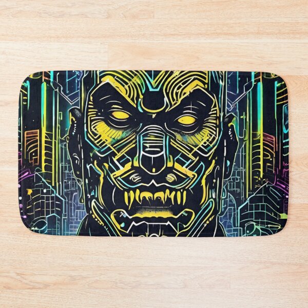 Item preview, Neon Digital Demon designed and sold by MatrixTattoo.