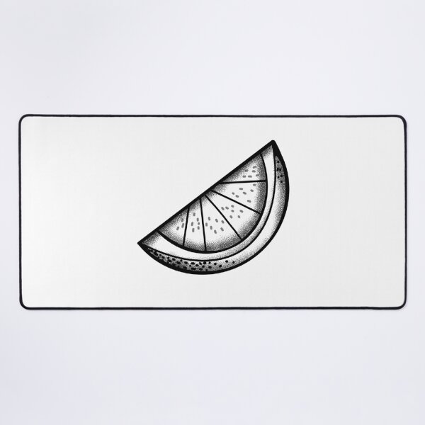Item preview, Flash tattoo orange lemon slice designed and sold by jazzydevil.