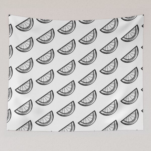 Item preview, Flash tattoo orange lemon slice designed and sold by jazzydevil.