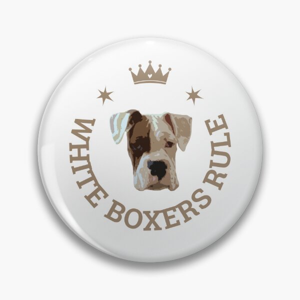 Item preview, White Boxers Rule designed and sold by Boogzapparel.