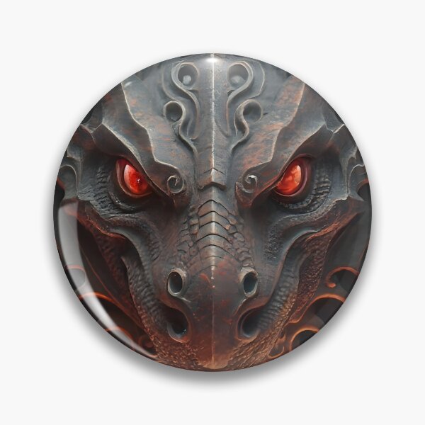 Item preview, Enchanted Fire Medieval Stone Gargoyle Dragon  designed and sold by DragonRealms.