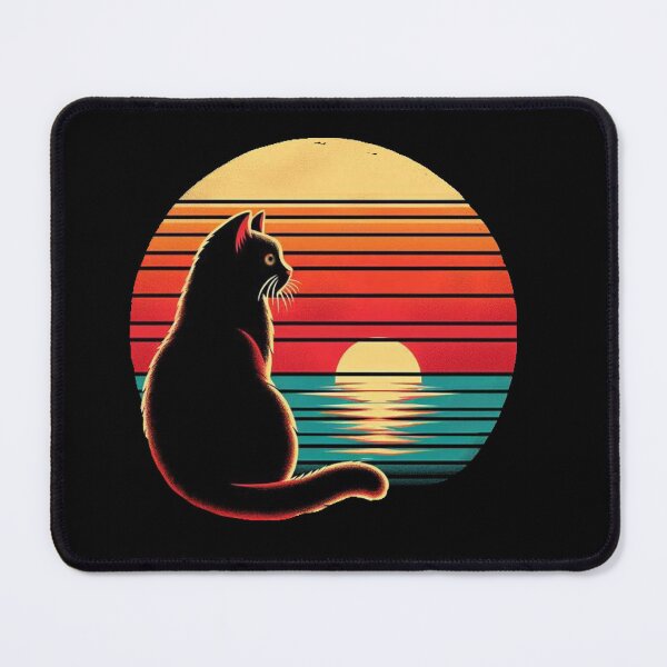 Item preview, Cat at Sunset designed and sold by Myra365Art.