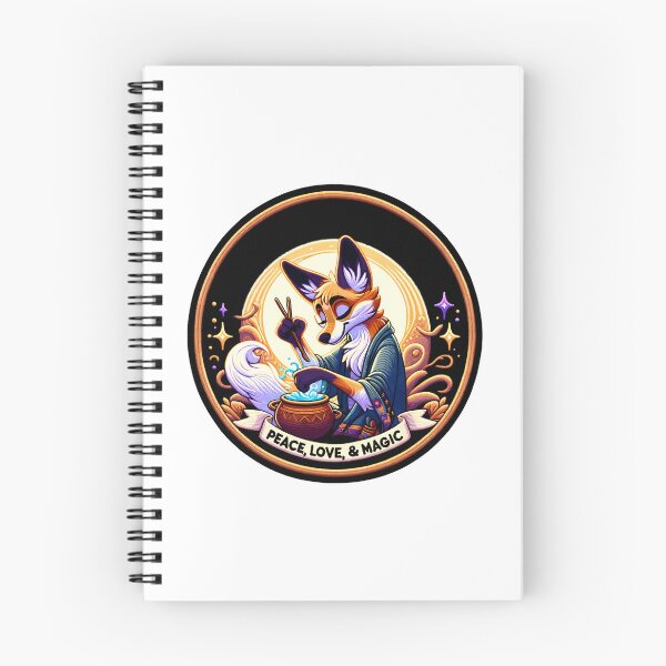 Item preview, Fox Alchemist Embroidery Patch - Mystical Brew designed and sold by #Adulting Central.