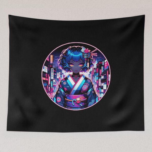 Item preview, Cyber Geisha Dreams designed and sold by The Journey Ain't Mid.