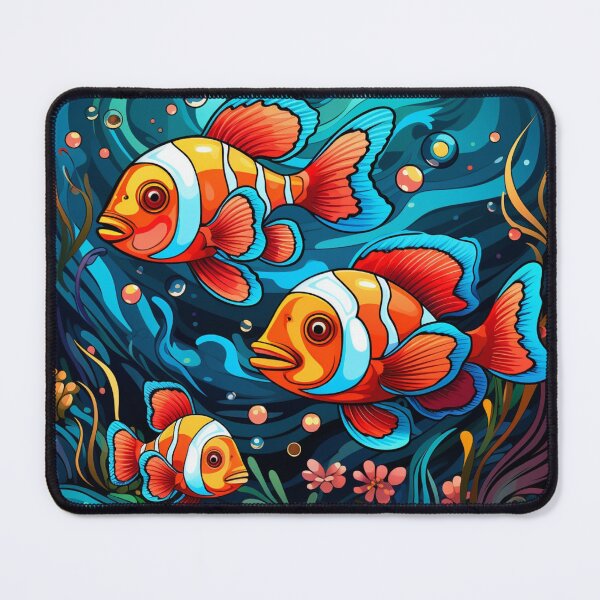 Item preview, Beautiful Colorful Fish designed and sold by Myra365Art.