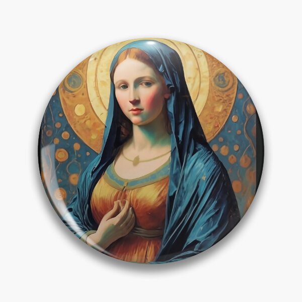Item preview, Mary did You know that Jesus baby boy in van Gogh style happy christian art gifts designed and sold by thankful-loco.