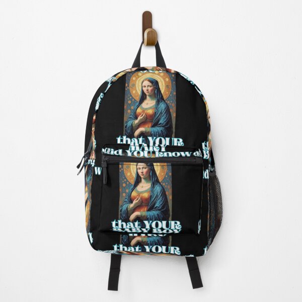 Item preview, Mary did You know that Jesus baby boy in van Gogh style happy christian art gifts designed and sold by thankful-loco.