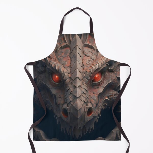 Item preview, Enchanted Red-Eyes: Medieval Stone Gargoyle Dragon  designed and sold by DragonRealms.