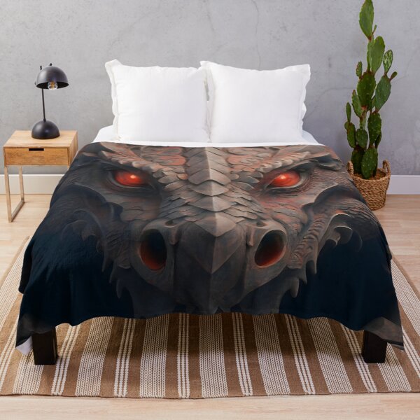 Item preview, Enchanted Red-Eyes: Medieval Stone Gargoyle Dragon designed and sold by DragonRealms.