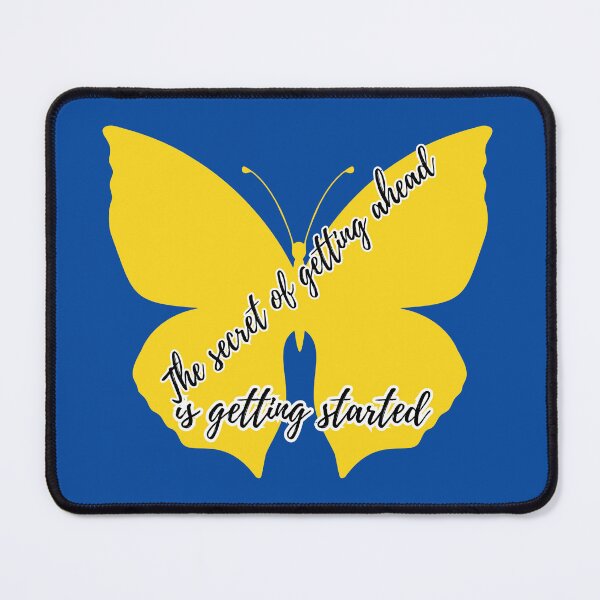 Item preview, The Secret Yellow Butterfly designed and sold by Quote Gallery.