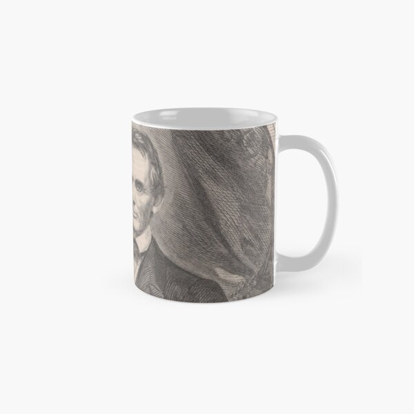 Item preview, Vintage Abraham Lincoln Illustrative Portrait (1860) designed and sold by BravuraMedia.