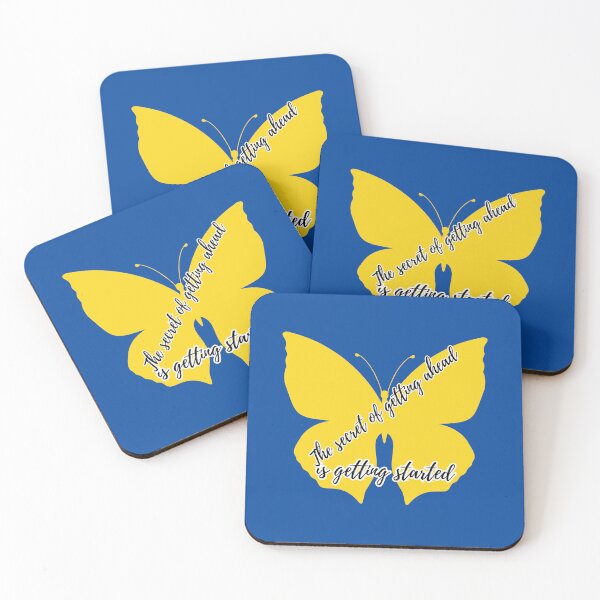 Item preview, The Secret Yellow Butterfly designed and sold by Quote Gallery.