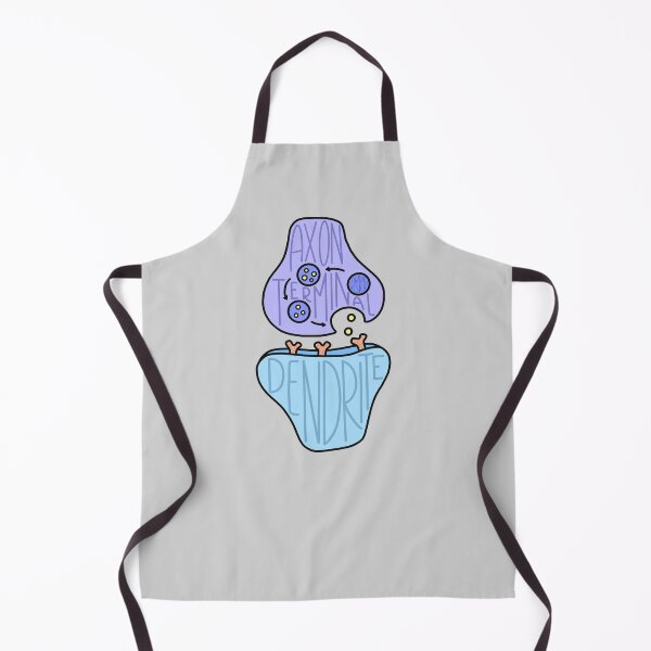 Item preview, Hand Drawn Neuron Synapse Blue Lavender designed and sold by SofiaSava01.