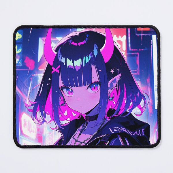 Item preview, Cute anime demon girl designed and sold by iWallGlow.
