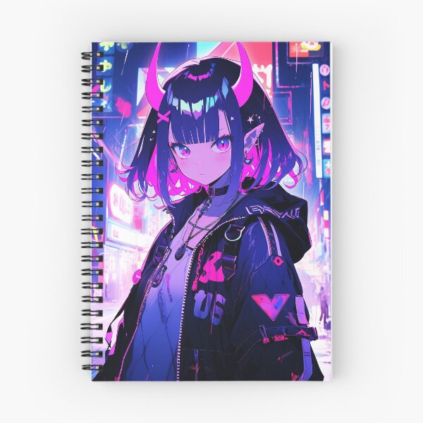 Item preview, Cute anime demon girl designed and sold by iWallGlow.
