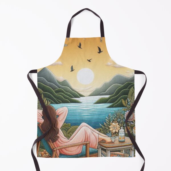 Item preview, Woman Sitting Looking Sunrise designed and sold by Jeniwe.