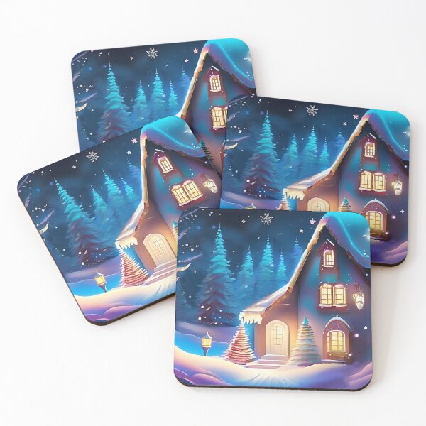 Item preview, Christmas Snow lights little house designed and sold by Nanu82.