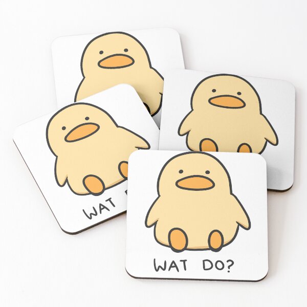 Item preview, wonk duck do wat designed and sold by PsyYumi.