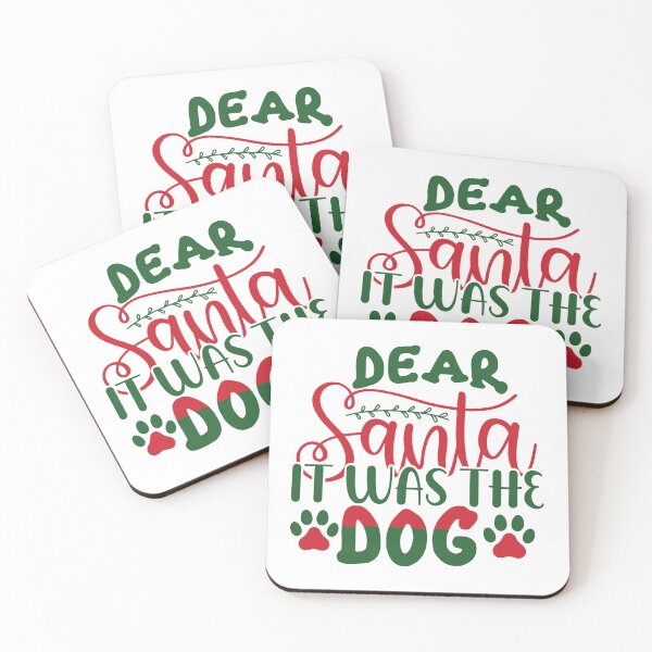 Item preview, Charming Holiday Delight: 'Dear Santa It Was the Dog' Design Collection designed and sold by KINGWANI.