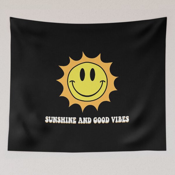 Item preview, Radiant Positivity: 'SUNSHINE AND GOOD VIBES' Cute Sun Art Collection designed and sold by KINGWANI.