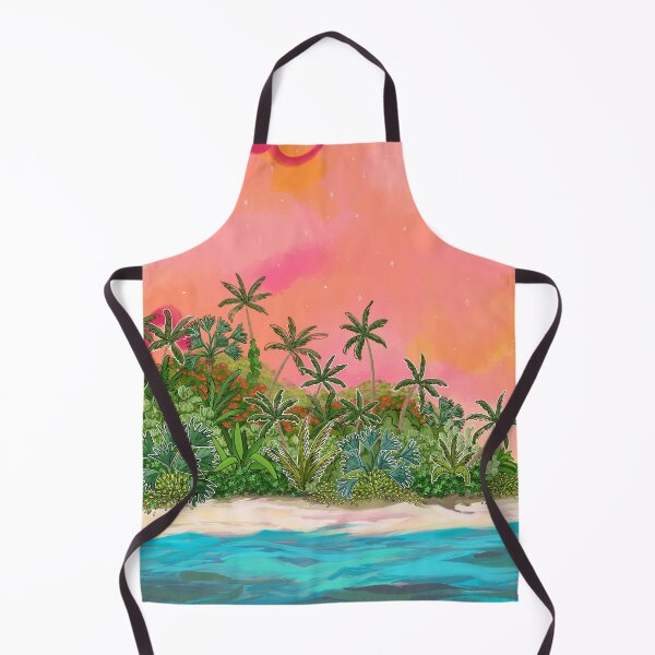 Item preview, When You Weren't: a Tropical Island Abstract Illustration designed and sold by Adrienne Smith.